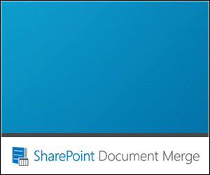SharePoint Document Merge